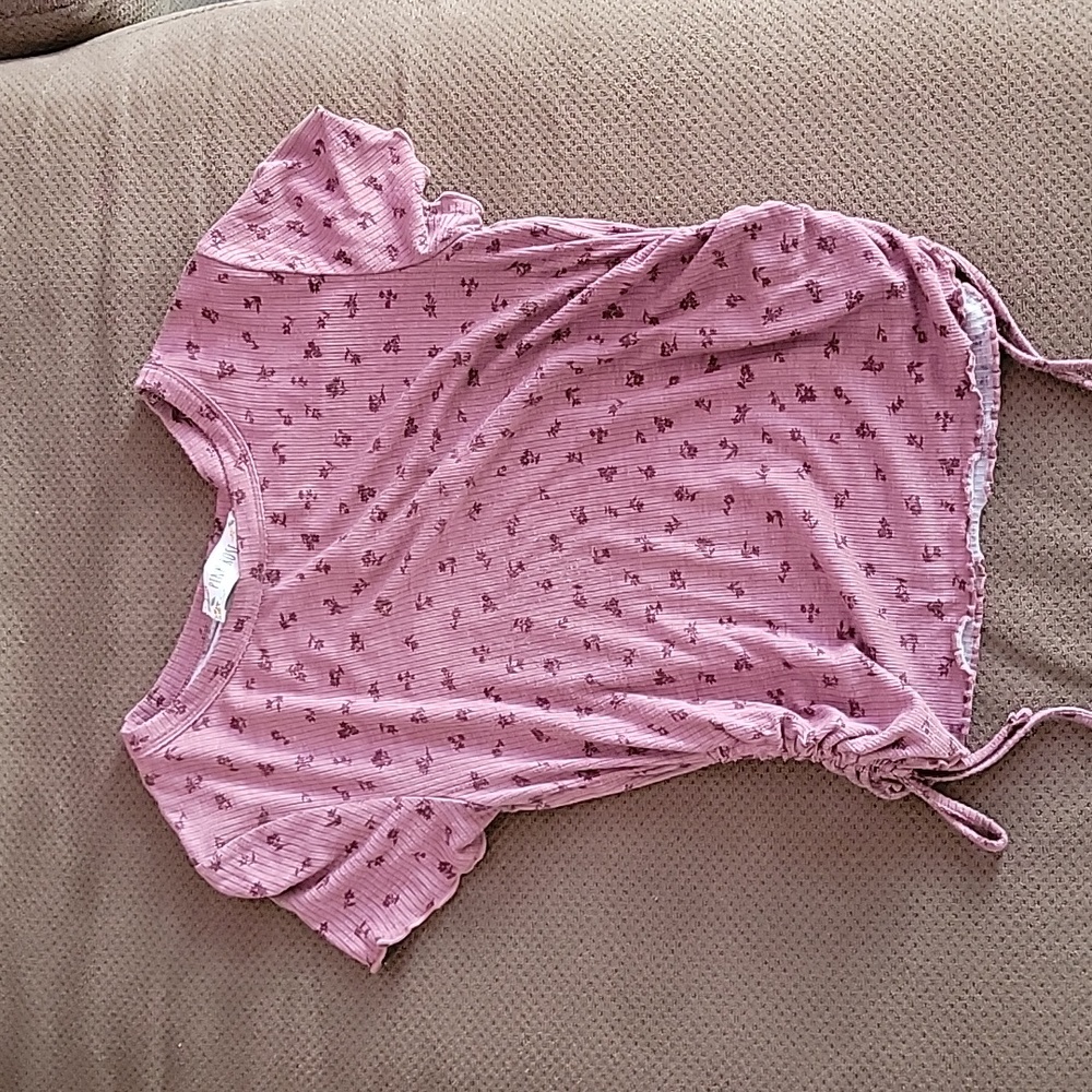 Top pink rose small